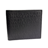 ARMANI EXCHANGE WALLET 958097 CC831 31921 BLACK-BLUE